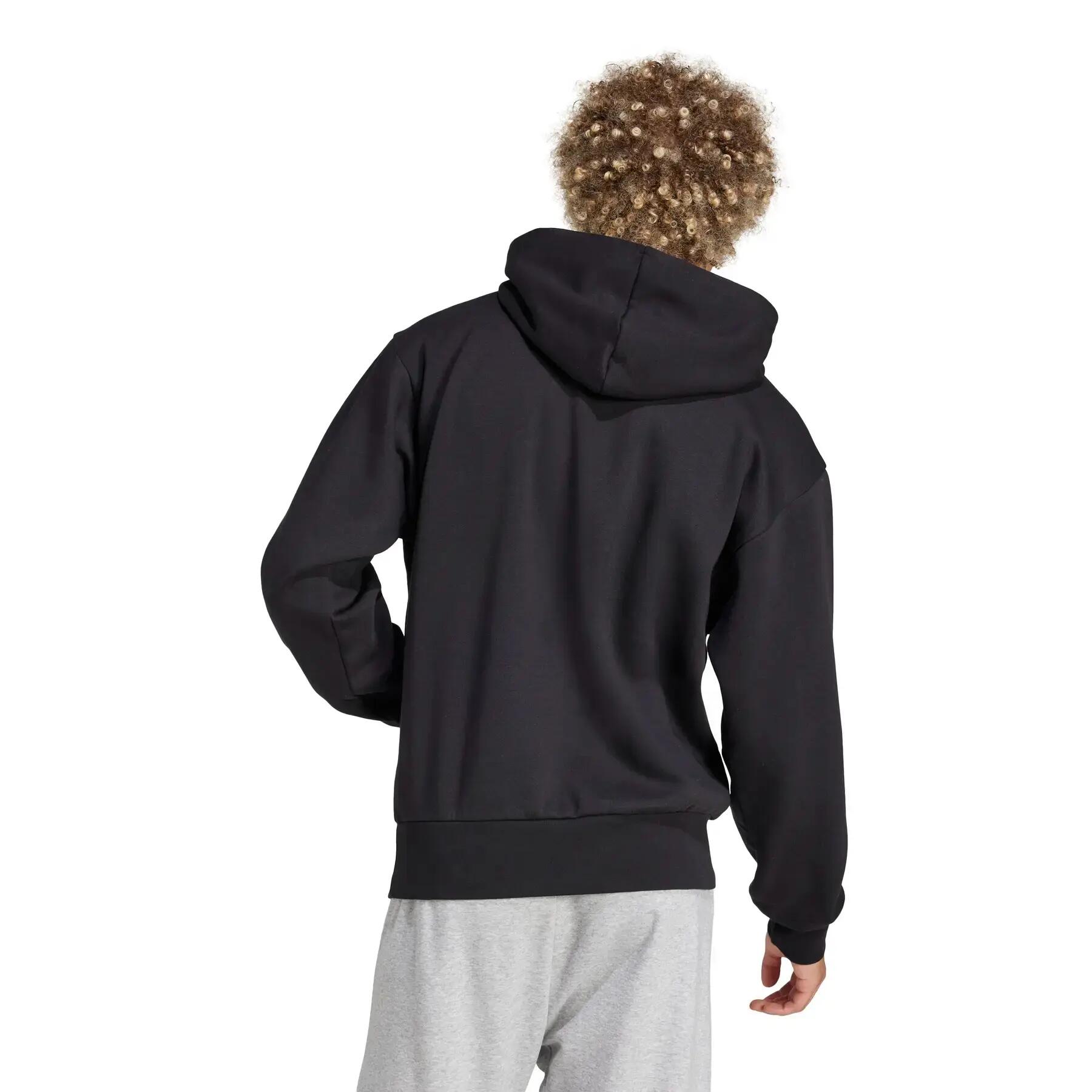Bluza z kapturem adidas Essentials Linear Fleece 4/6