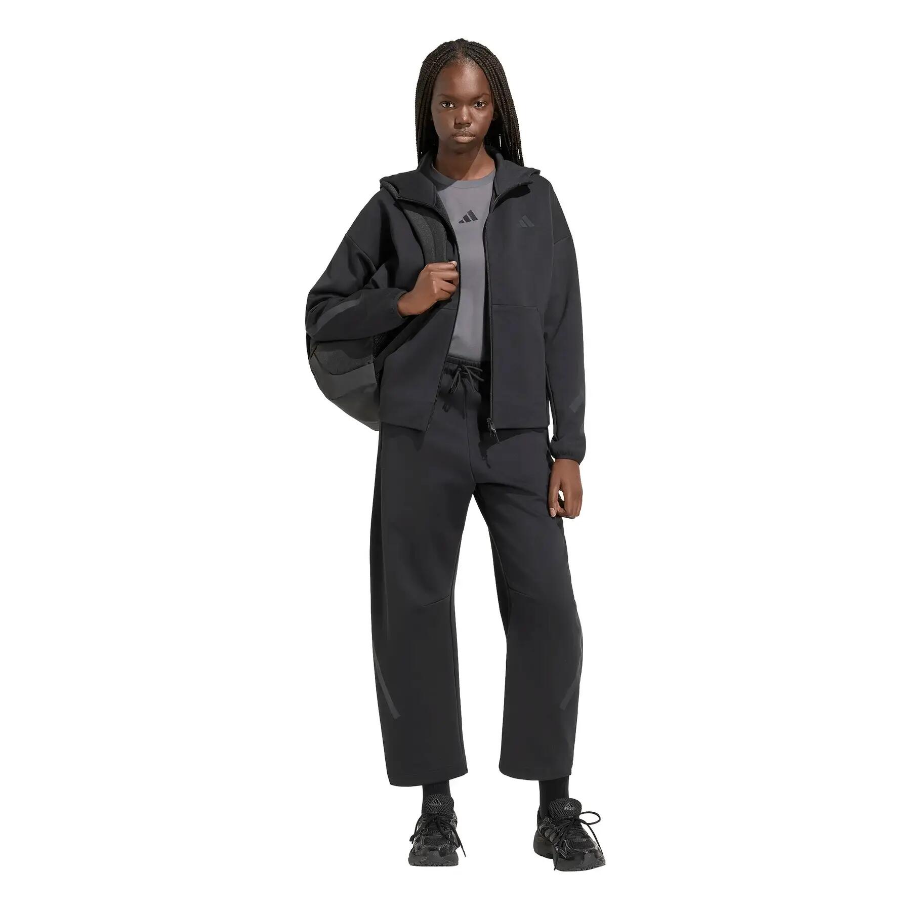 Damska bluza z kapturem zapinana na zamek adidas Z.N.E. 3/6