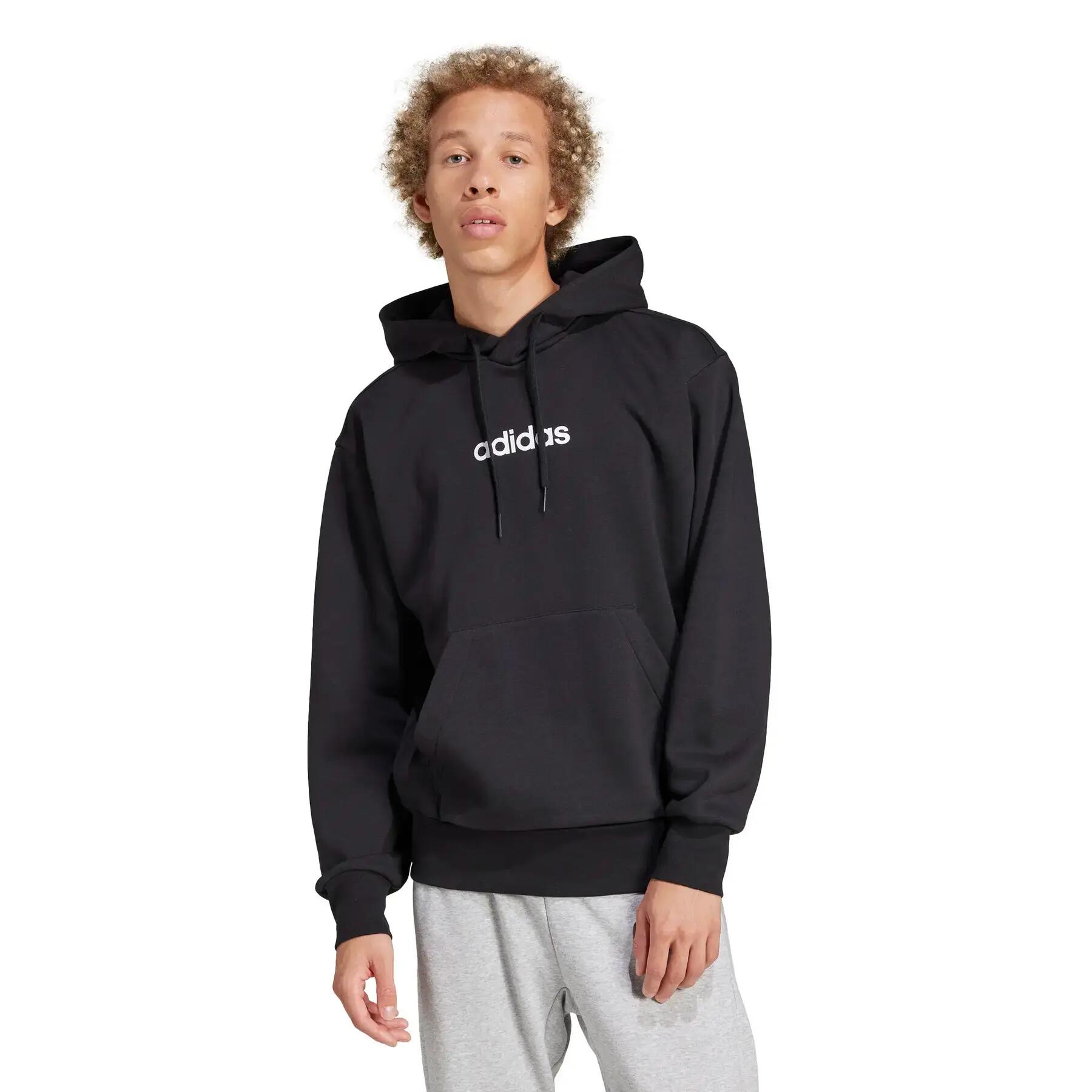 Bluza z kapturem adidas Essentials Linear Fleece 2/6