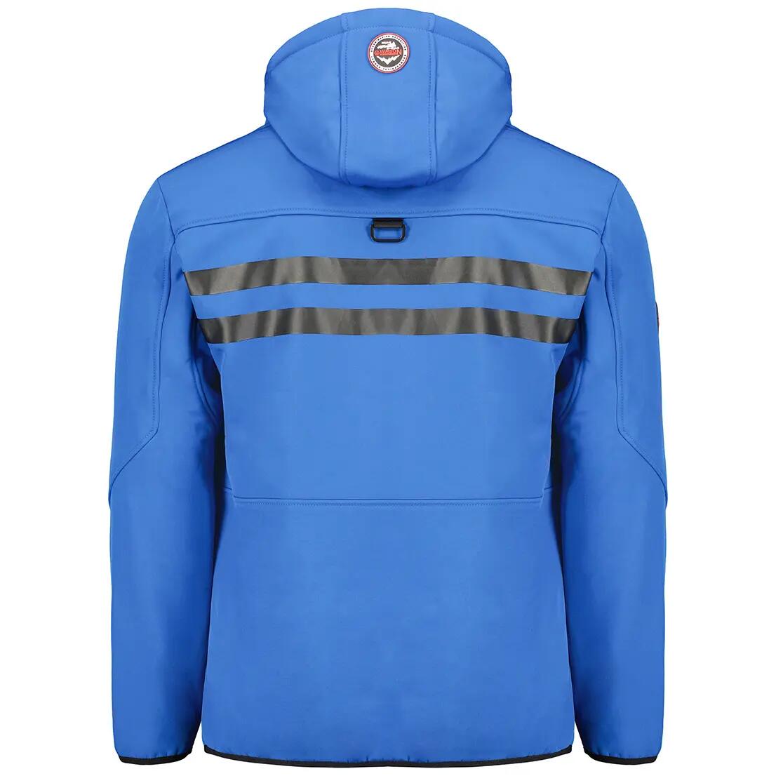 Chaqueta Geographical Norway softshell hombre, azul/rojo 6/6