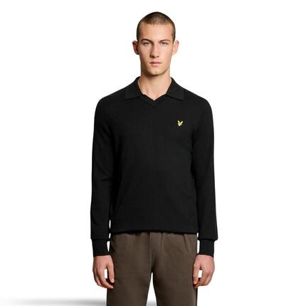 Merinowolle Fußball-Pullover Lyle & Scott