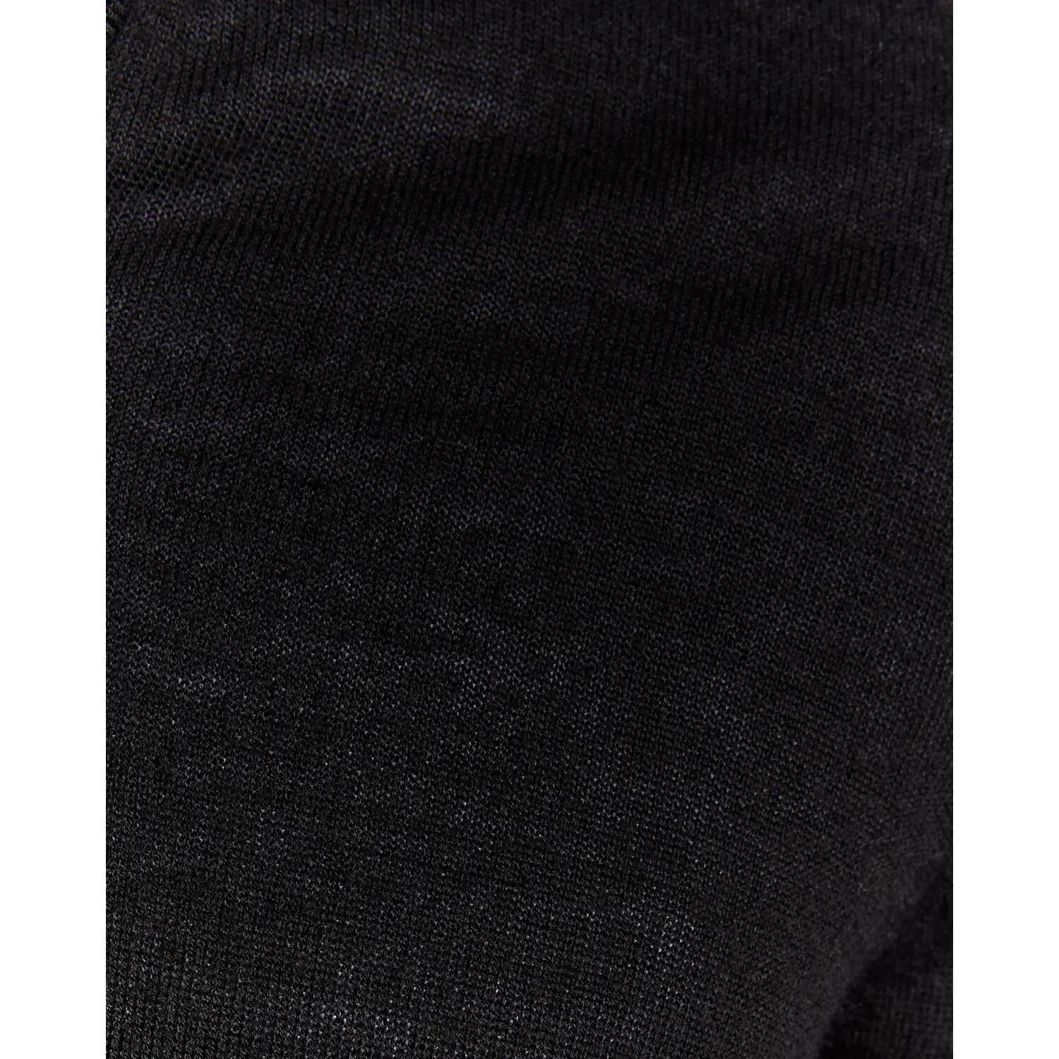 Pullover 1/4 zippowany z haftu wełny merino Lyle & Scott 6/6