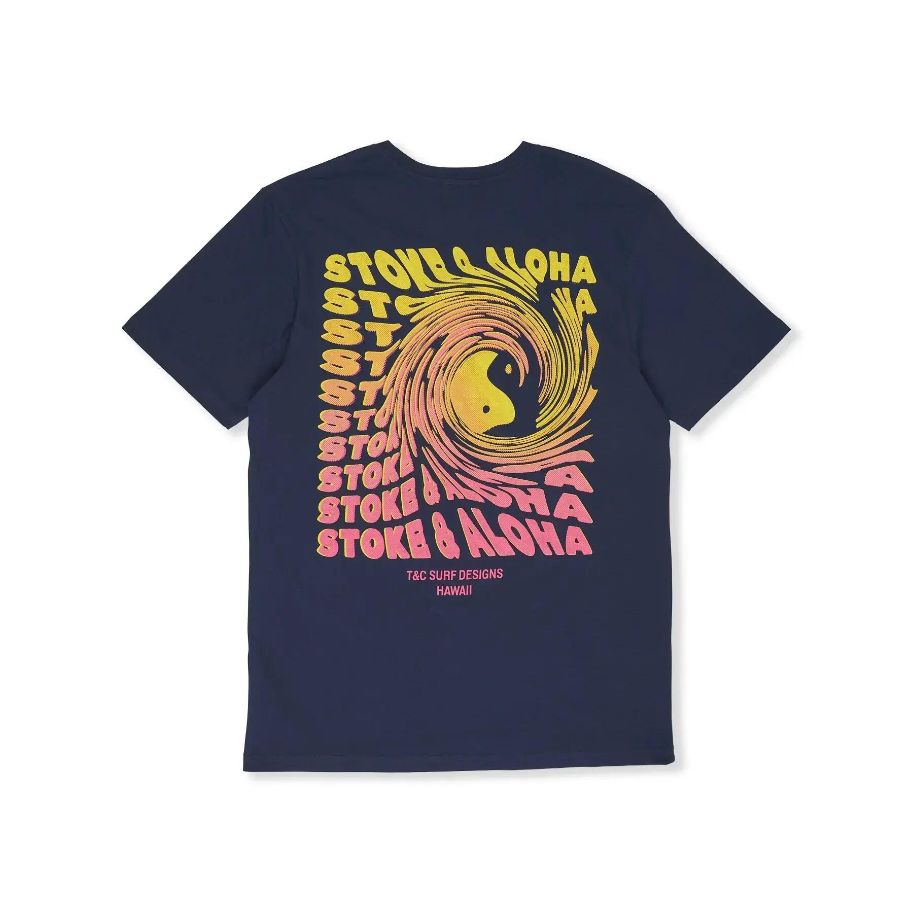 T-shirt Town & Country Surf Designs Twisted Print 2/2