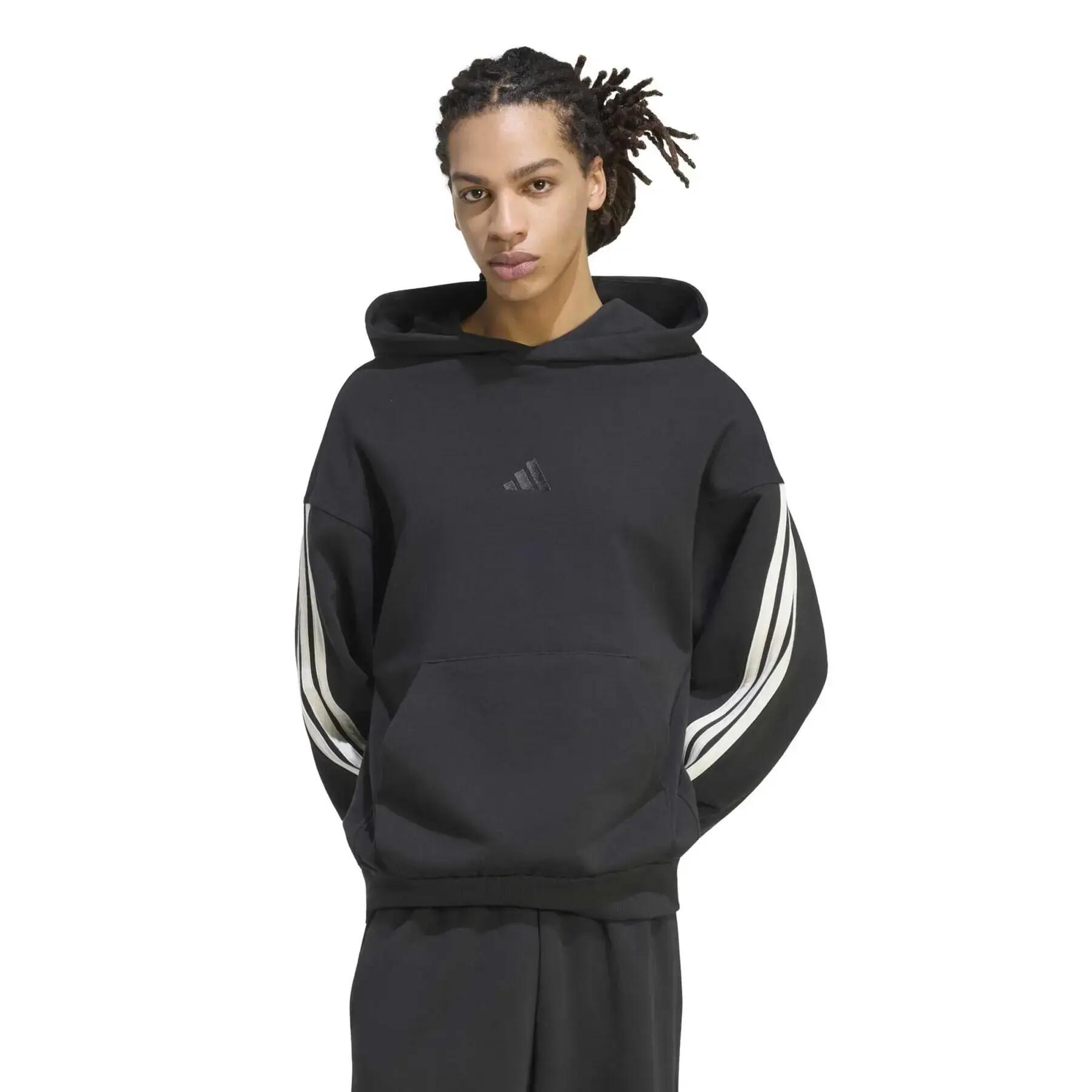 Sweatshirt à capuche adidas 3-Stripes 2/6