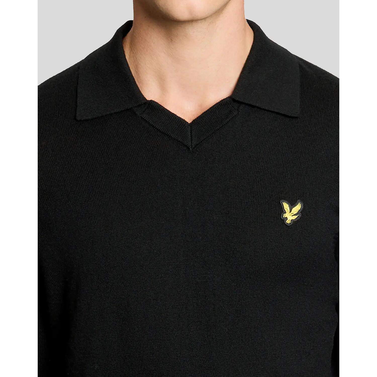 Merinowolle Fußball-Pullover Lyle & Scott 3/5