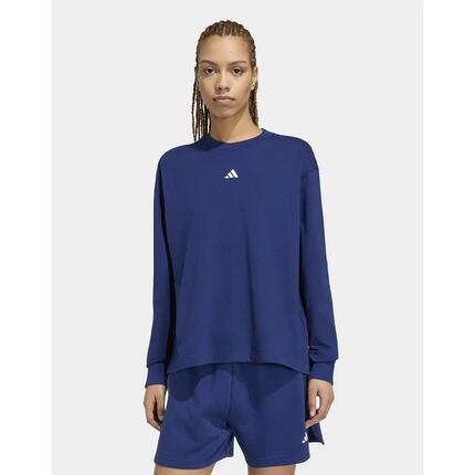 T-shirt boyfriend manches longues femme adidas 3-Stripes Studio