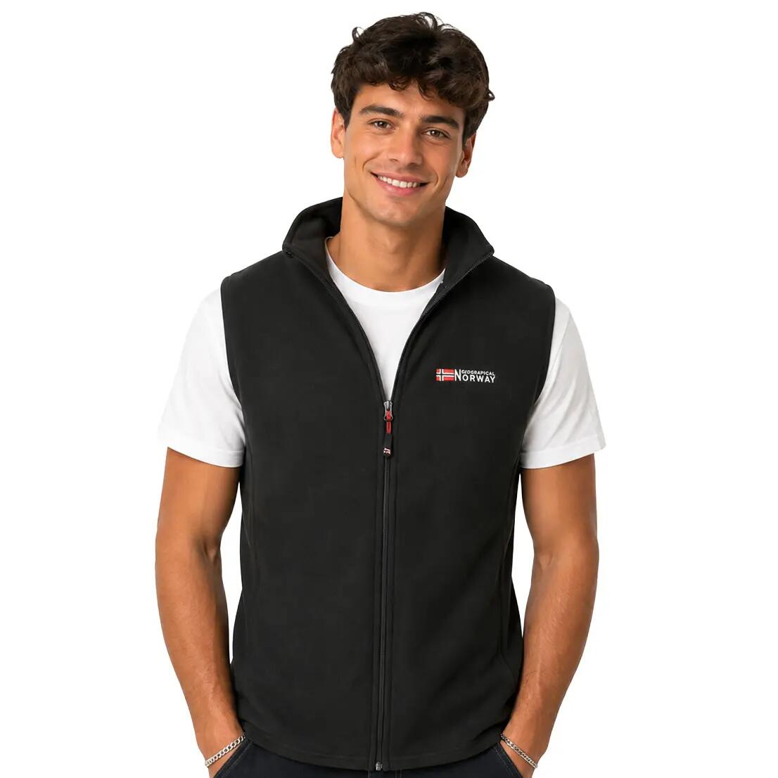 Veste polaire - Randonnée en montagne - Homme - Noir 1/6