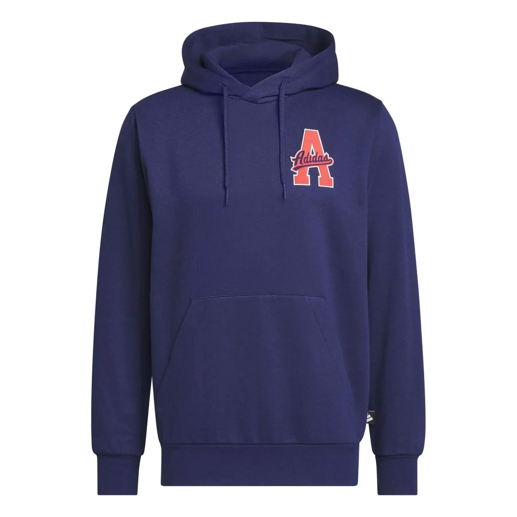 Sweatshirt à capuche adidas Varsity Tailsweep Graphic 1/6