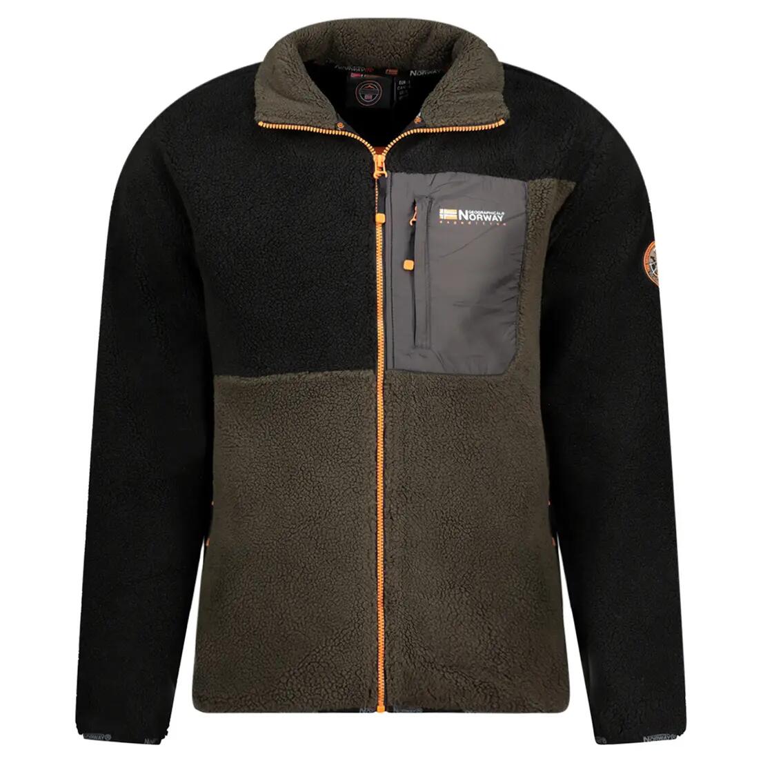 Fleece Vest – Mountain Hiking – Men – Geographical Norway – Black 2/6