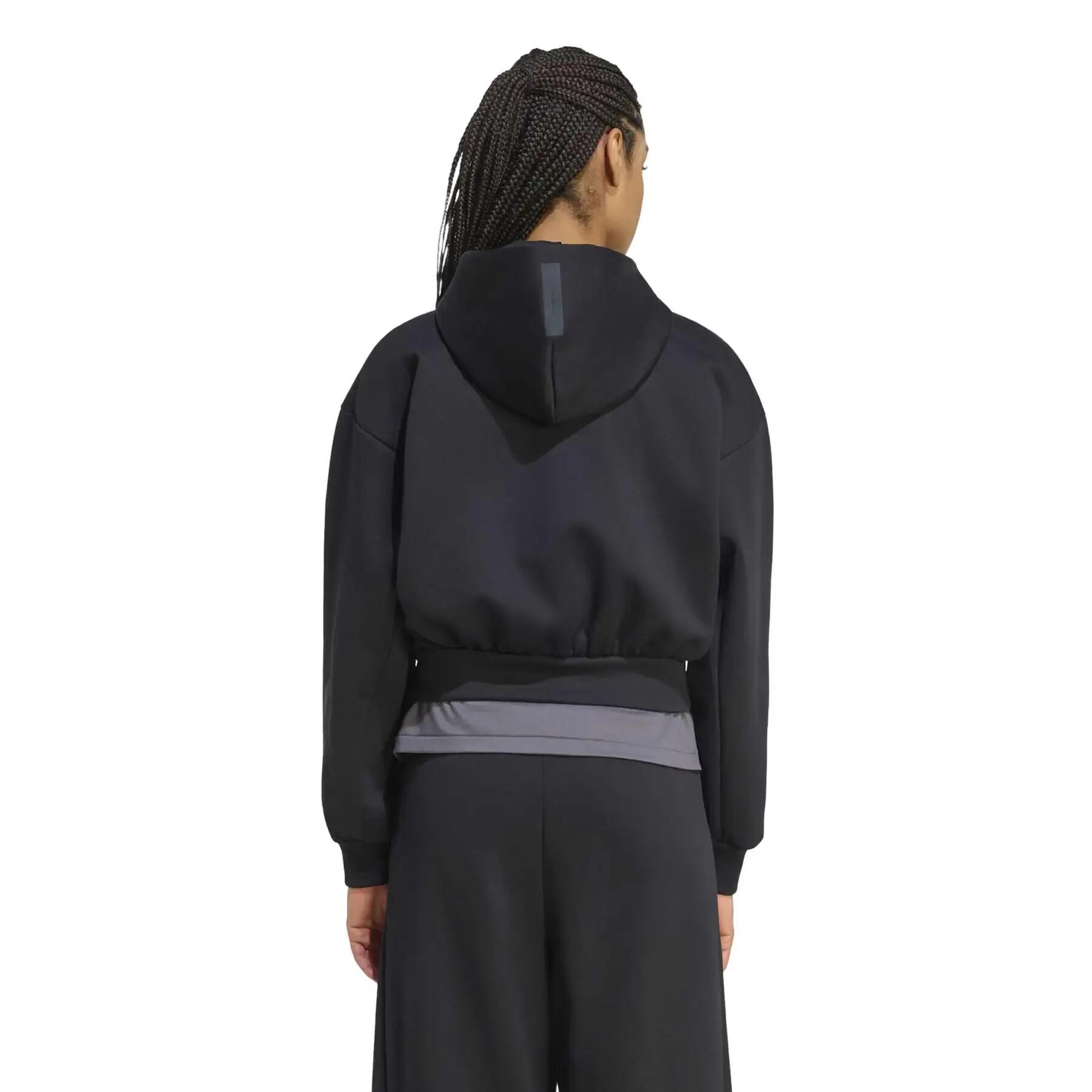 Felpa con cappuccio da donna adidas Z.N.E. 4/6