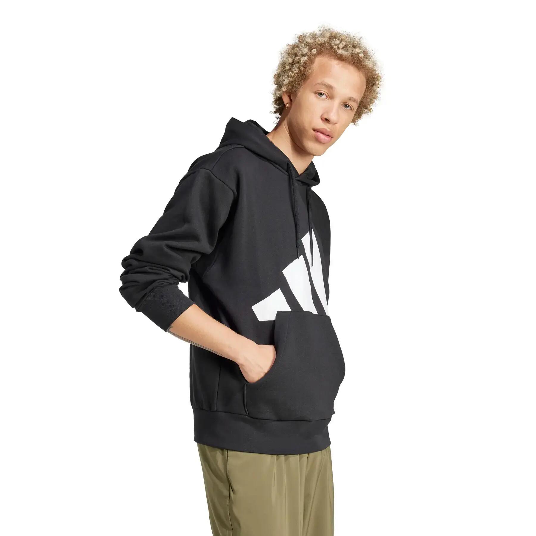 Sweatshirt à capuche en polaire adidas Essentials Big Logo 3/6