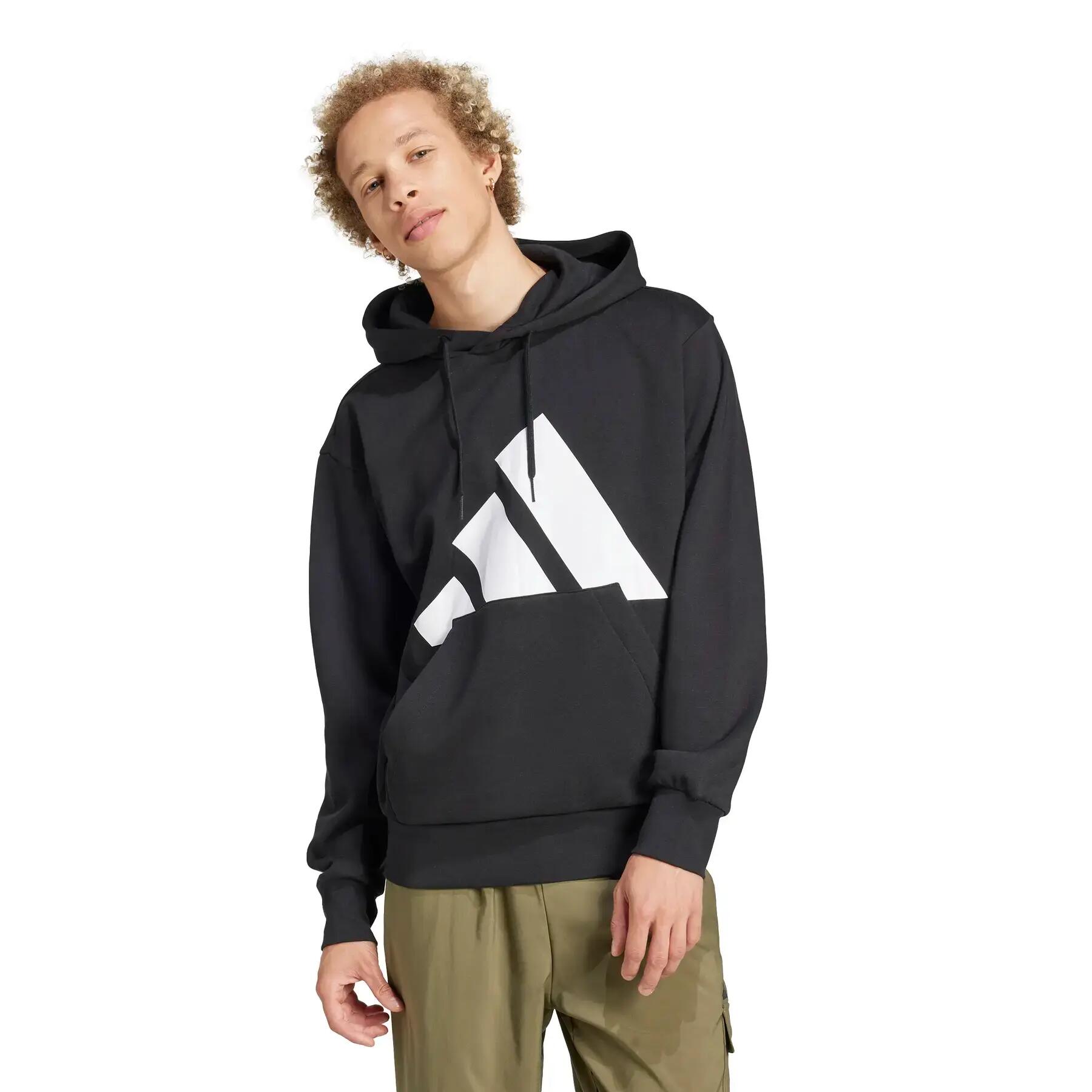 Sweatshirt à capuche en polaire adidas Essentials Big Logo 2/6