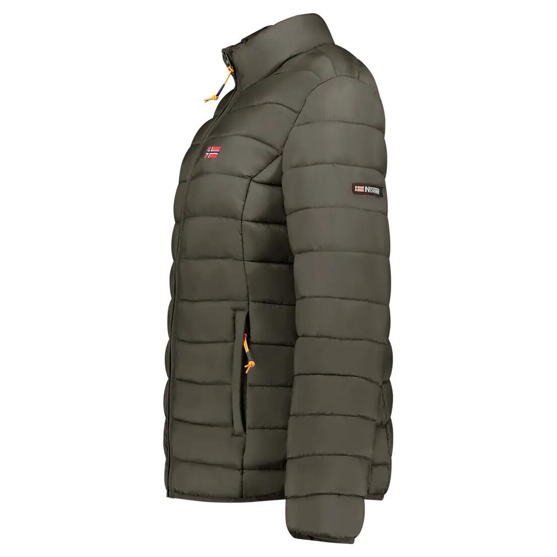 Damska codzienna kurtka GEOGRAPHICAL NORWAY ATIKOLOR BASIC DB KAKI LADY 096 6/6
