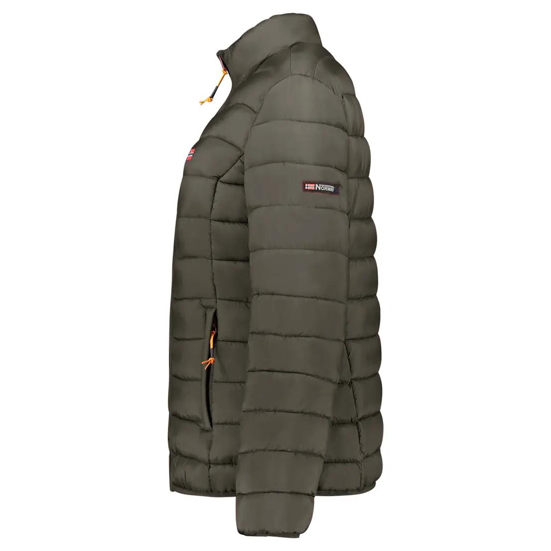 Damska codzienna kurtka GEOGRAPHICAL NORWAY ATIKOLOR BASIC DB KAKI LADY 096 5/6