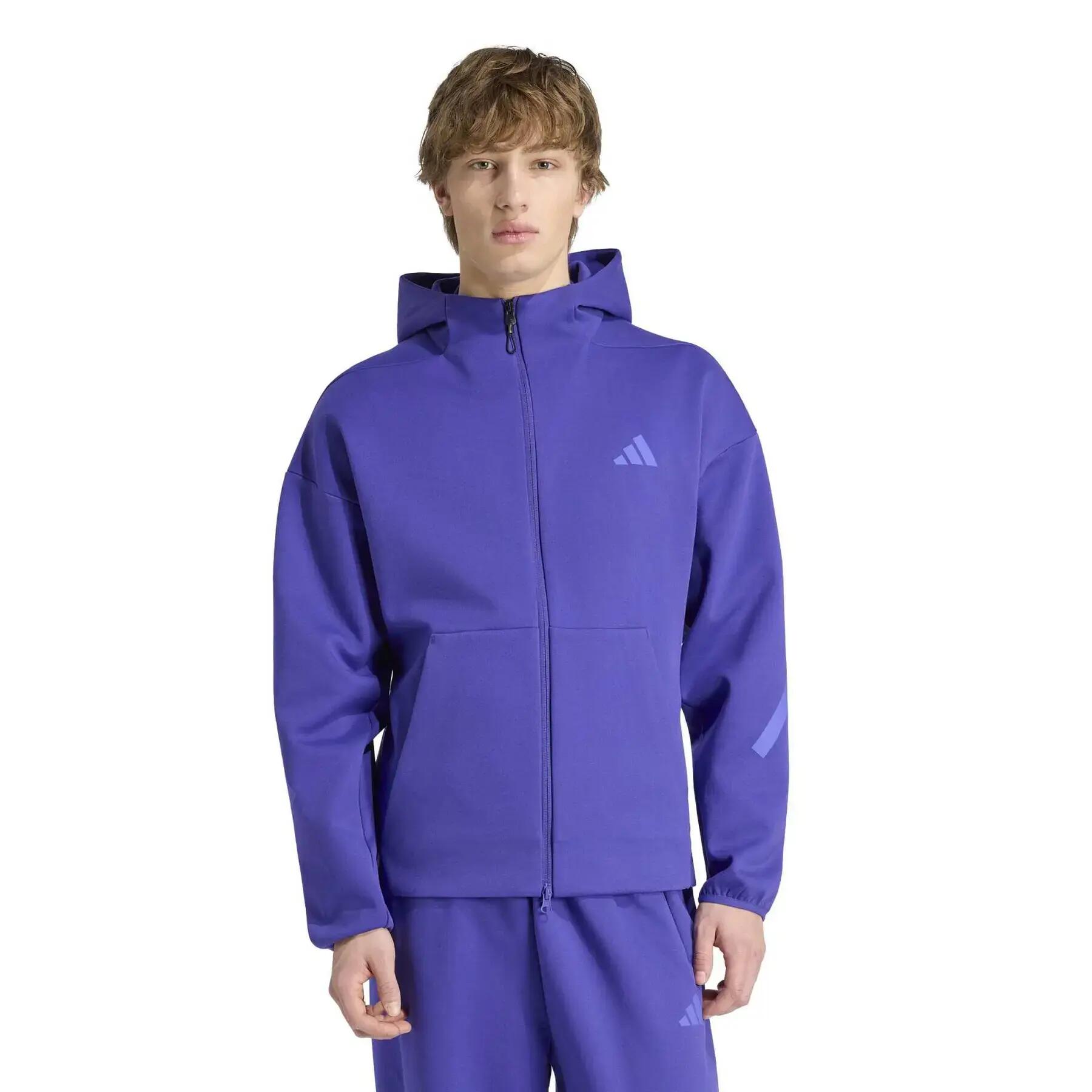 Veste de survêtement zippé adidas Z.N.E. 2/6