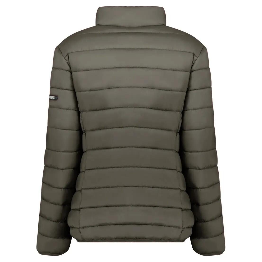 Damska codzienna kurtka GEOGRAPHICAL NORWAY ATIKOLOR BASIC DB KAKI LADY 096 4/6