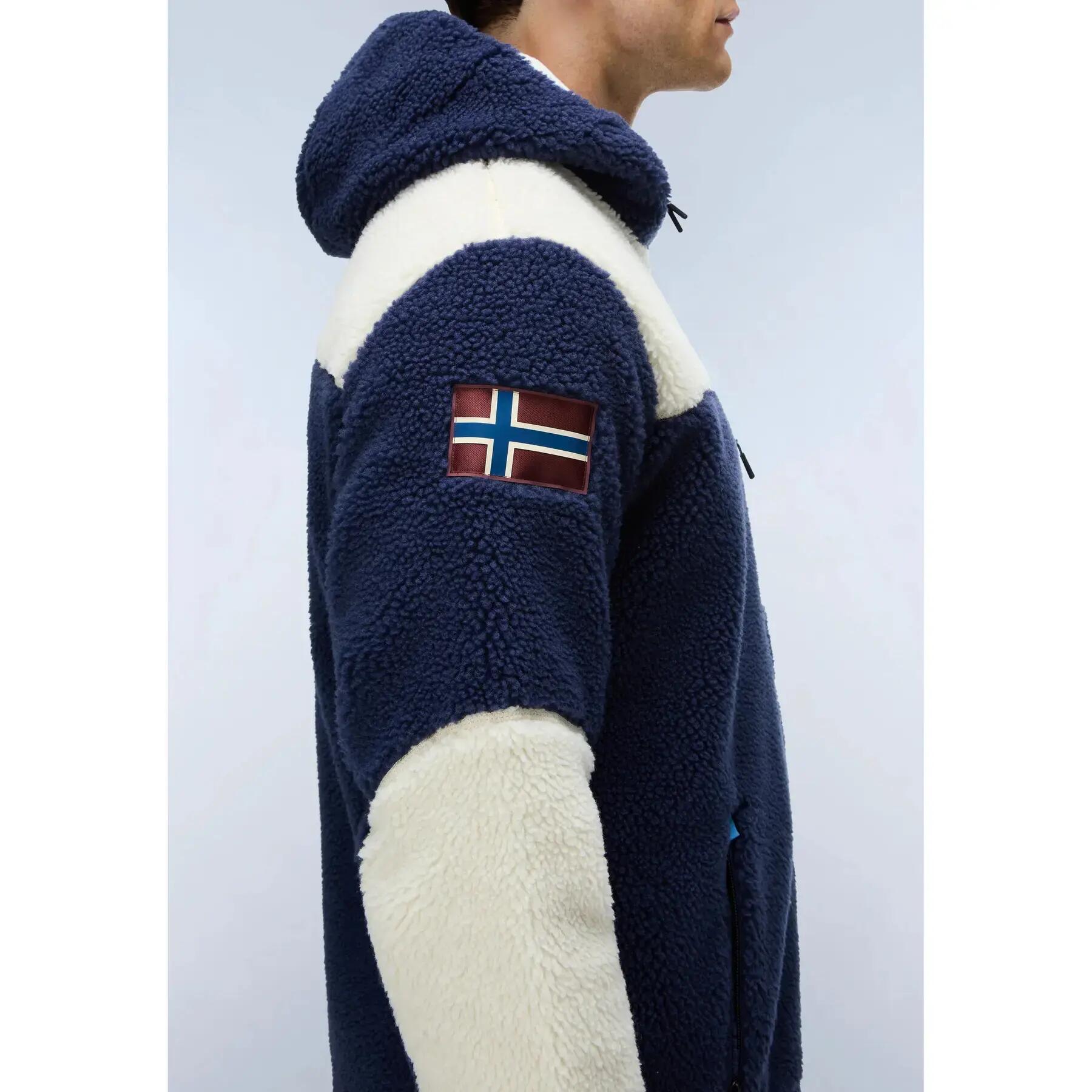 Giacca con zip e cappuccio Napapijri Yupik 7/7