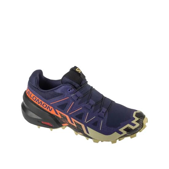 Salomon Speedcross 6 Trailrunning-Schuhe Blau/Rot