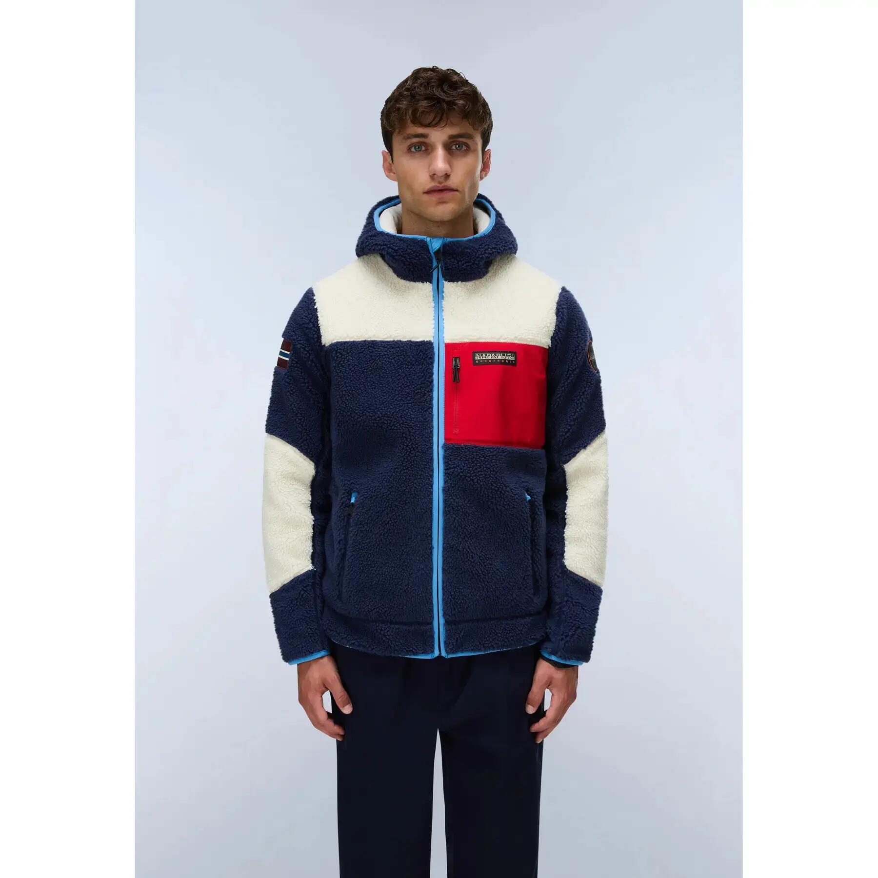 Giacca con zip e cappuccio Napapijri Yupik 3/7