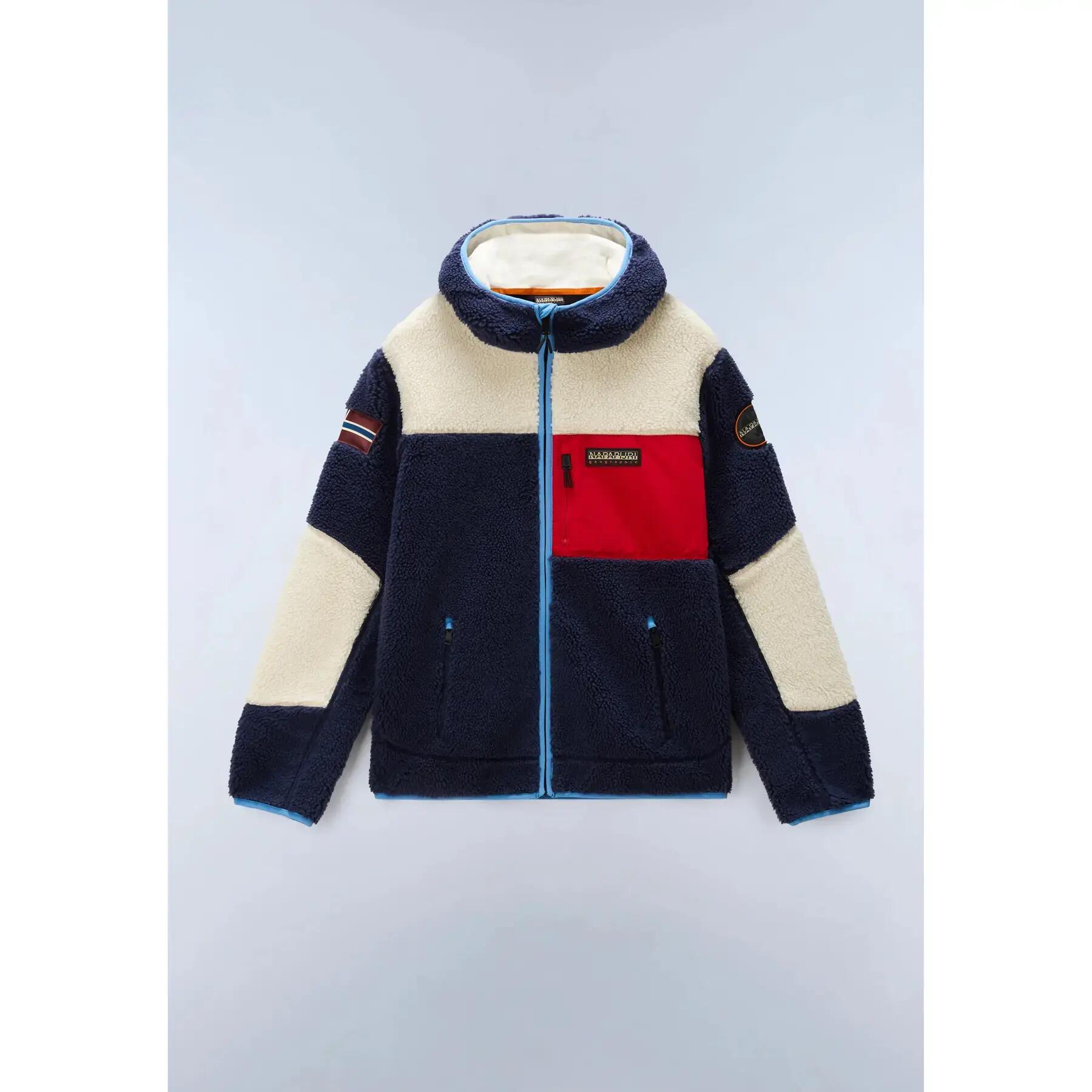 Giacca con zip e cappuccio Napapijri Yupik 2/7