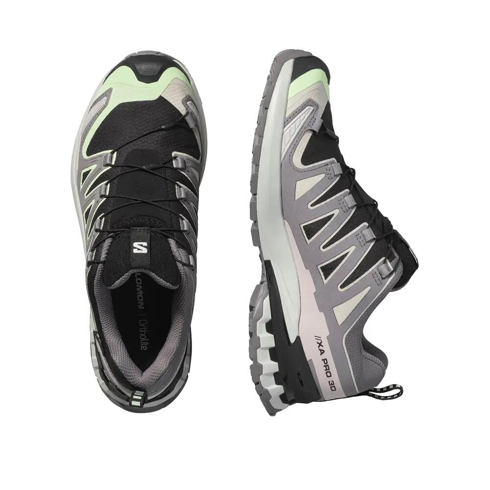 Scarpe da trail Salomon XA Pro 3D V9 GTX Nero/Verde 4/6
