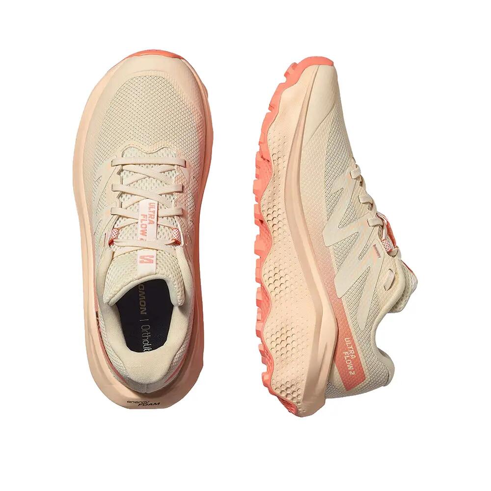 Buty do biegania Salomon Ultra Flow 2 Kobieta Almond Milk/Tender Peach 5/6