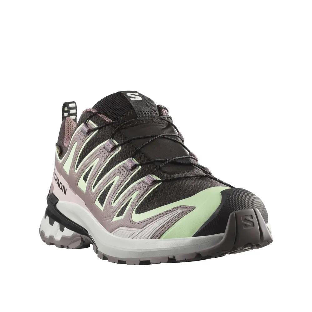 Scarpe da trail Salomon XA Pro 3D V9 GTX Nero/Verde 3/6