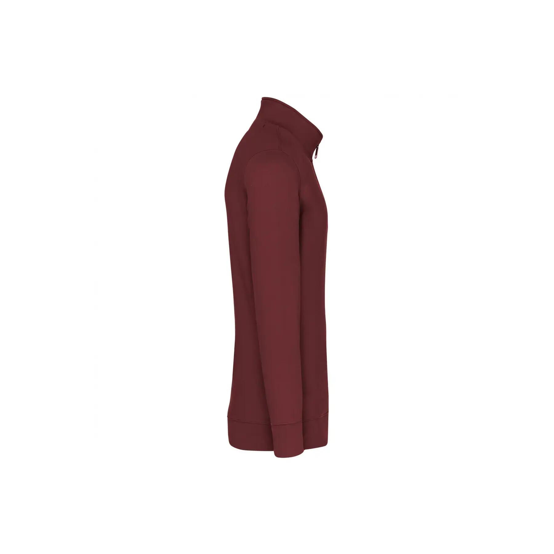 Sweatshirt col zippé Kariban 3/3