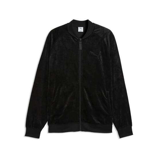 Męska luźna bluza dresowa Essentials Elevated Velour PUMA