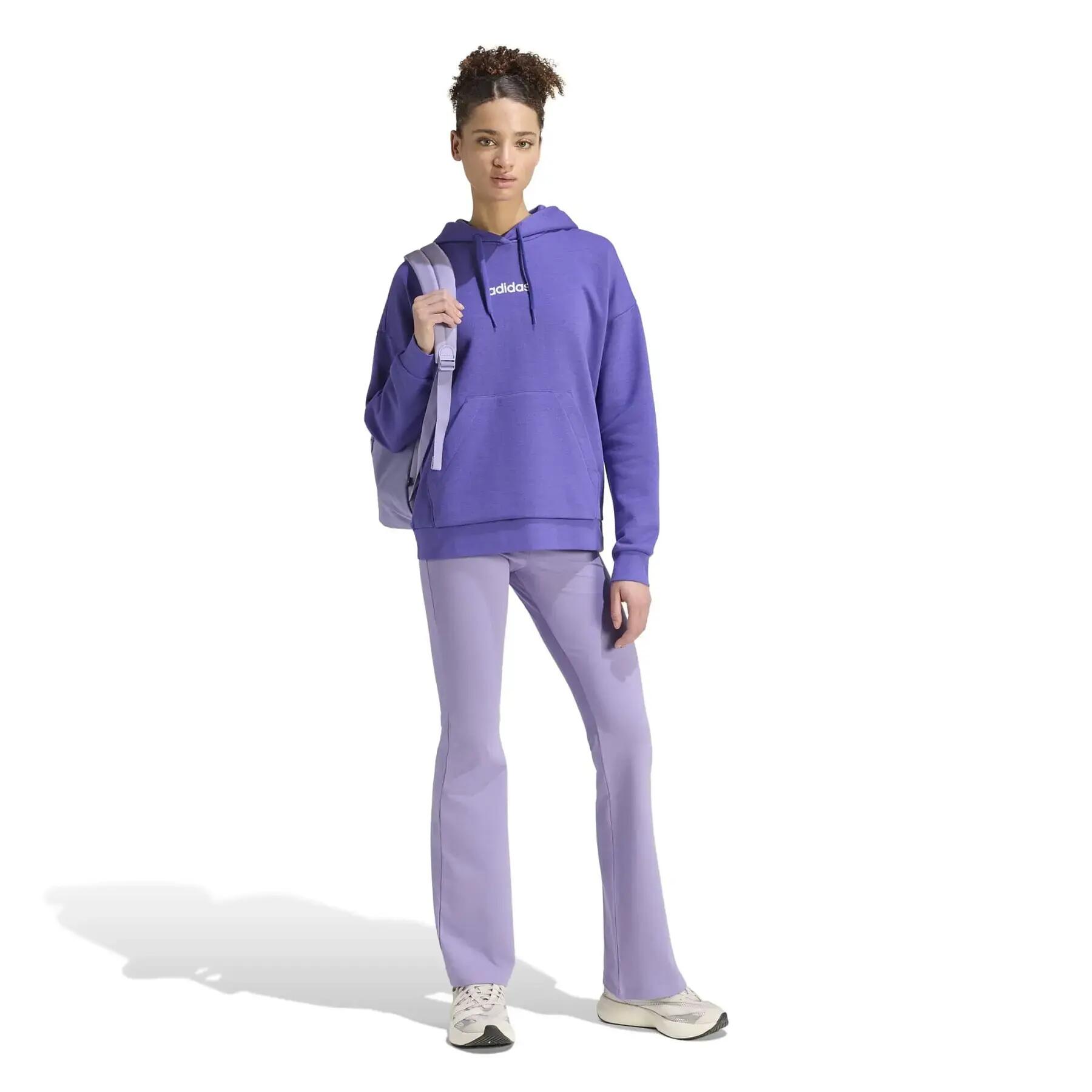 Sweatshirt à capuche femme adidas Essentials Linear Fle 3/6