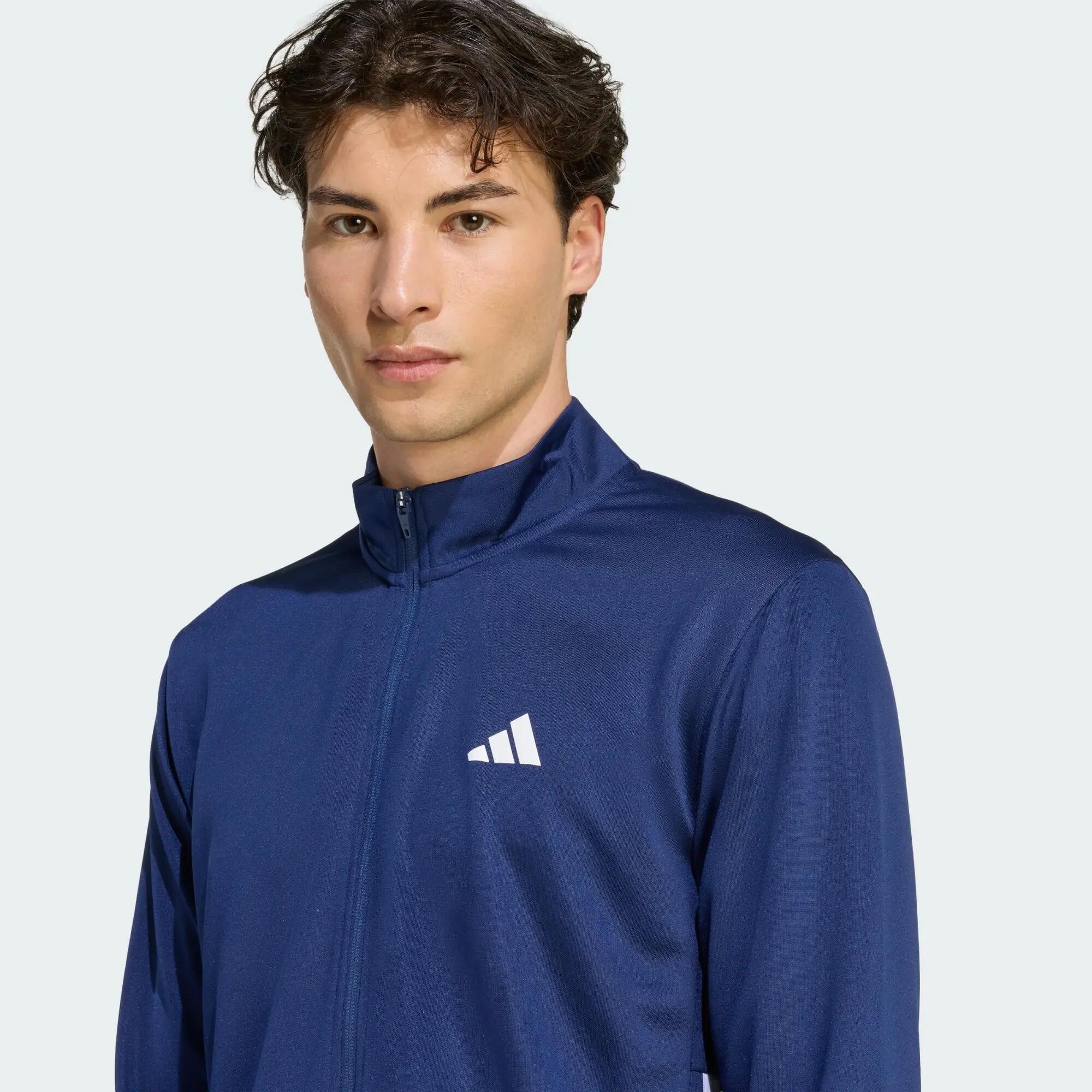 WORKOUT ESSENTIALS ALL-SET 3-STREIFEN KNIT TRAININGSJACKE 5/5