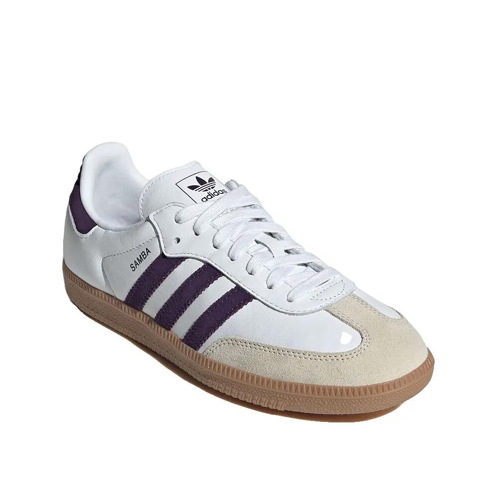Zapatillas adidas Samba OG Mujer Blanco/Violeta 3/7