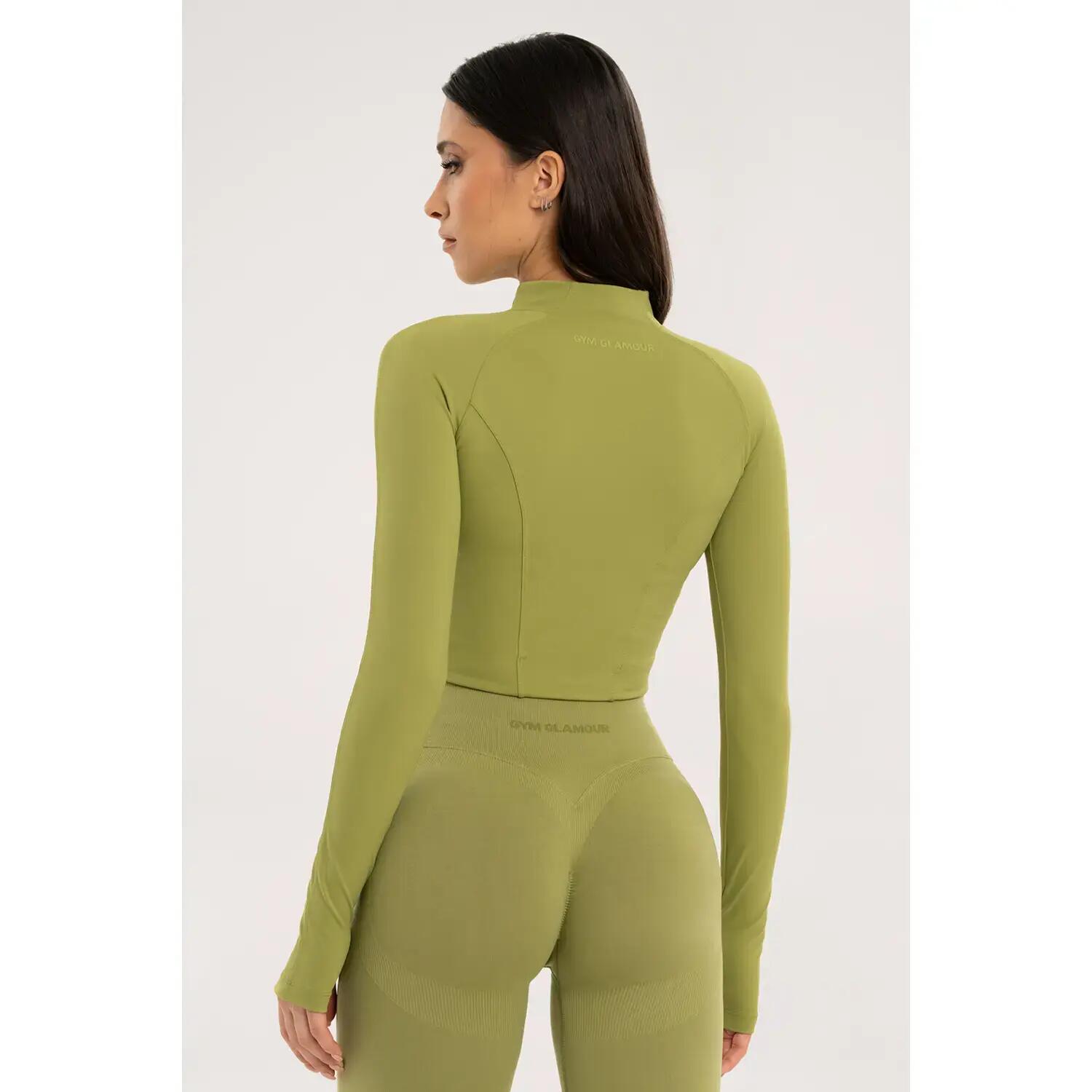 Damen Zip-Hoodie Gym Glamour Corset 2/2