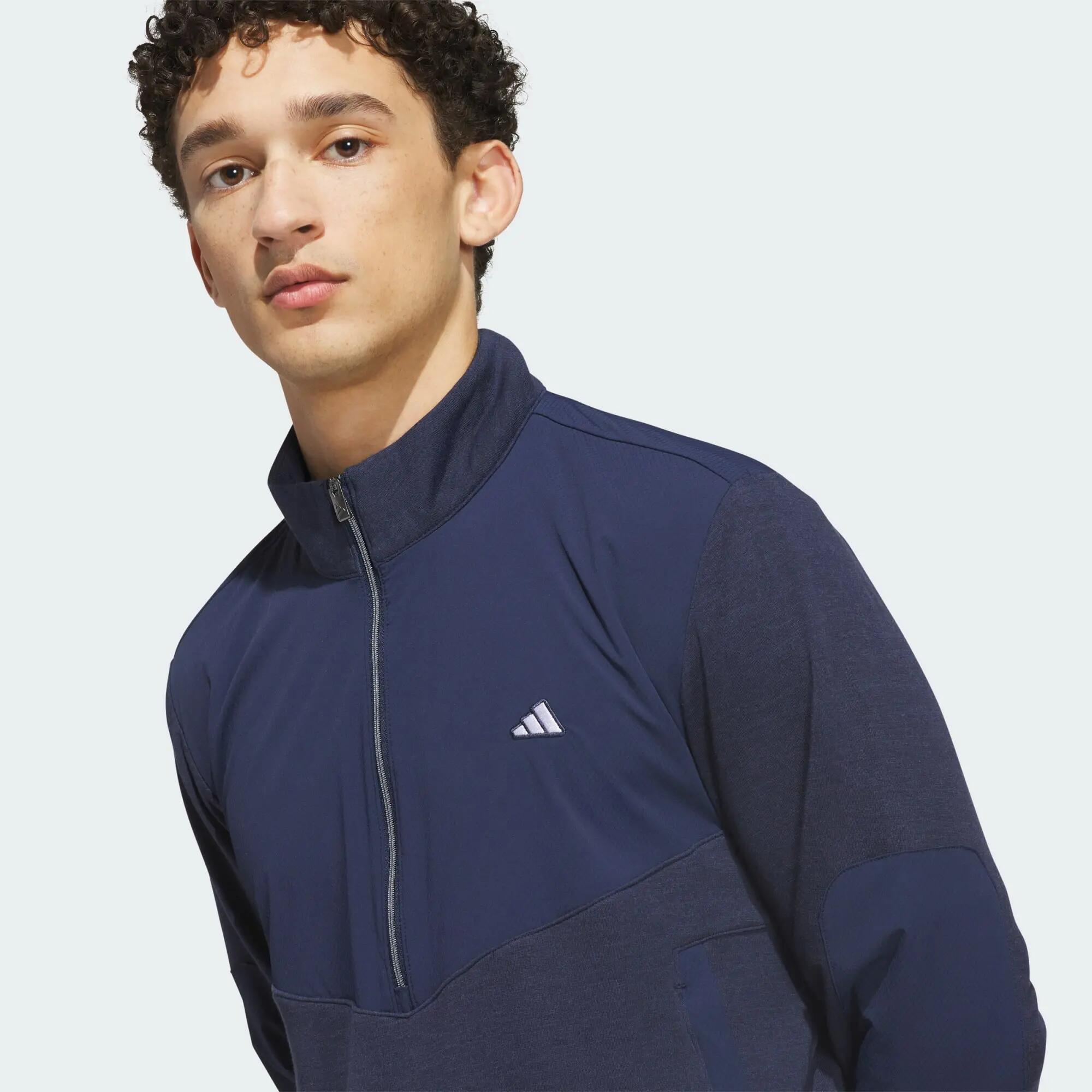 ULTIMATE365+ COURSE CONTROL HYBRIDE SWEATER MET KORTE RITS 4/5