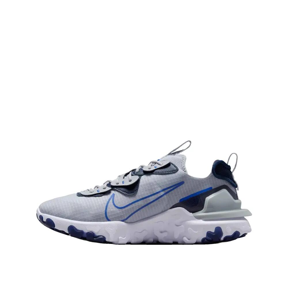 Zapatillas Nike React Vision Gris loup/Jeu royal/Obsidienne/Blanc 4/6