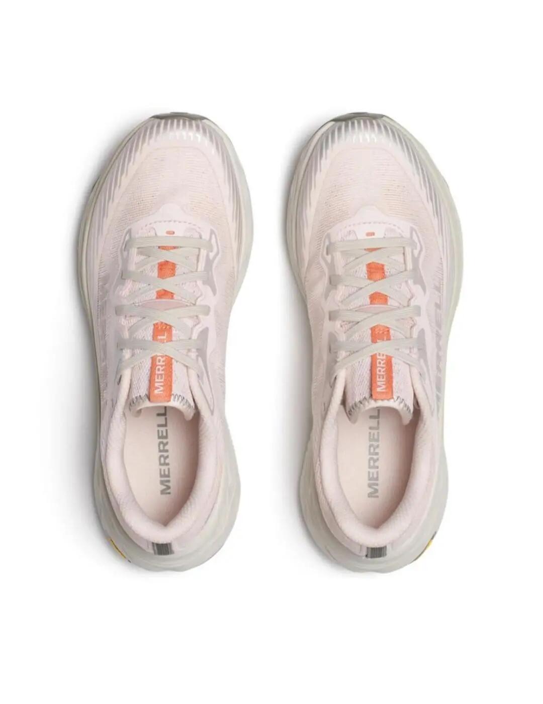 Course - sentier - course pour femme Merrell Agility peak Rose. 4/6