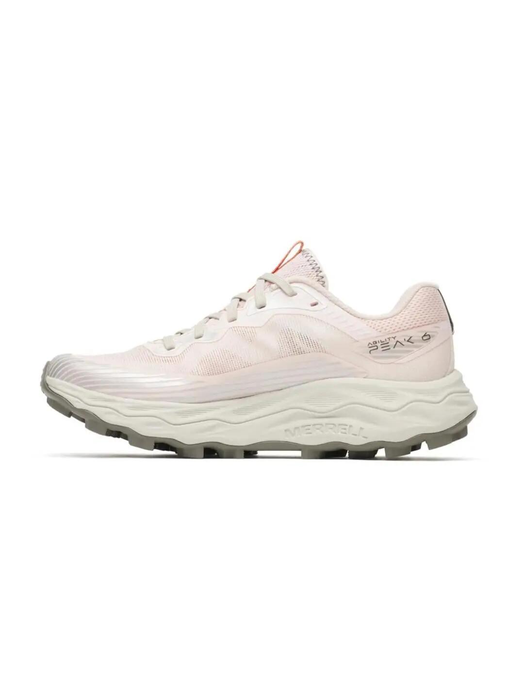 Course - sentier - course pour femme Merrell Agility peak Rose. 2/6