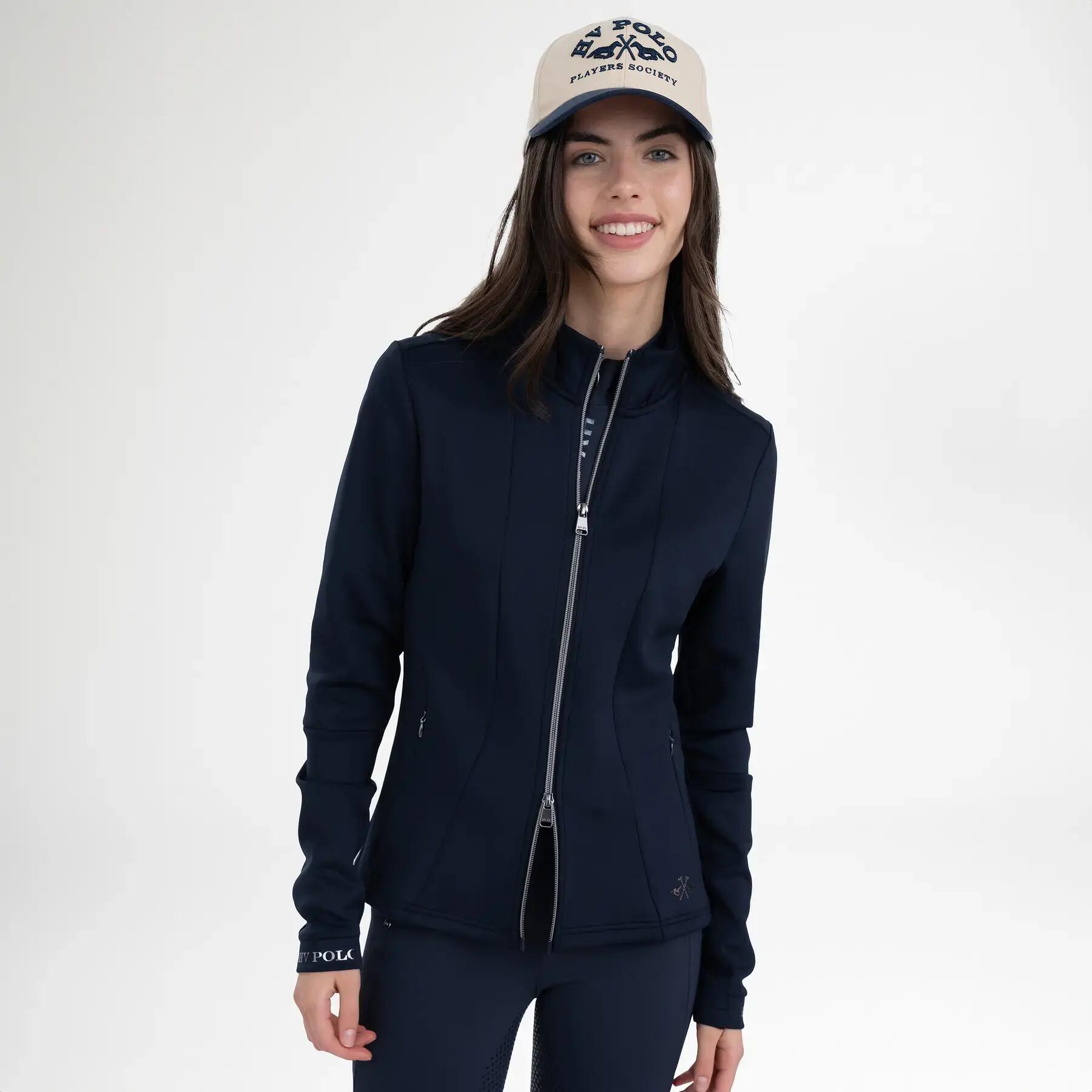 Reitjacke Full Zip Damen HV Polo Jay Tech 2/4