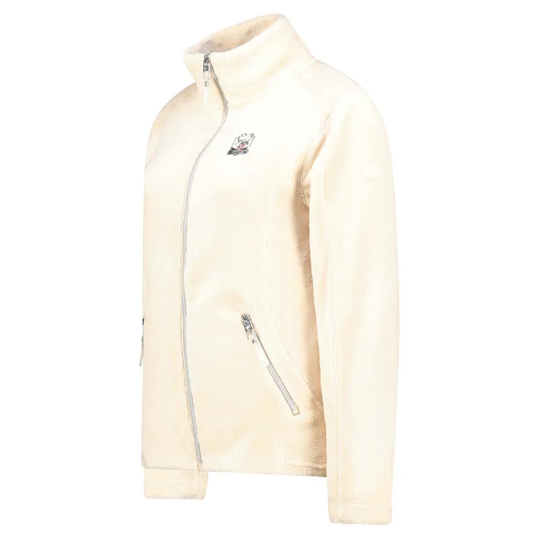 Giacca pile – Escursionismo – Donna – Geographical Norway – Slim, Bianco 6/6