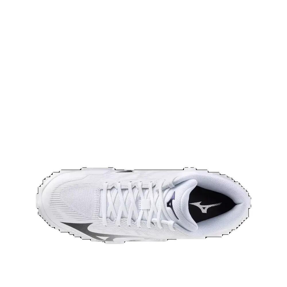 Chaussures de volley Mizuno Wave Lightning Pro MID Blanc/Noir 3/6