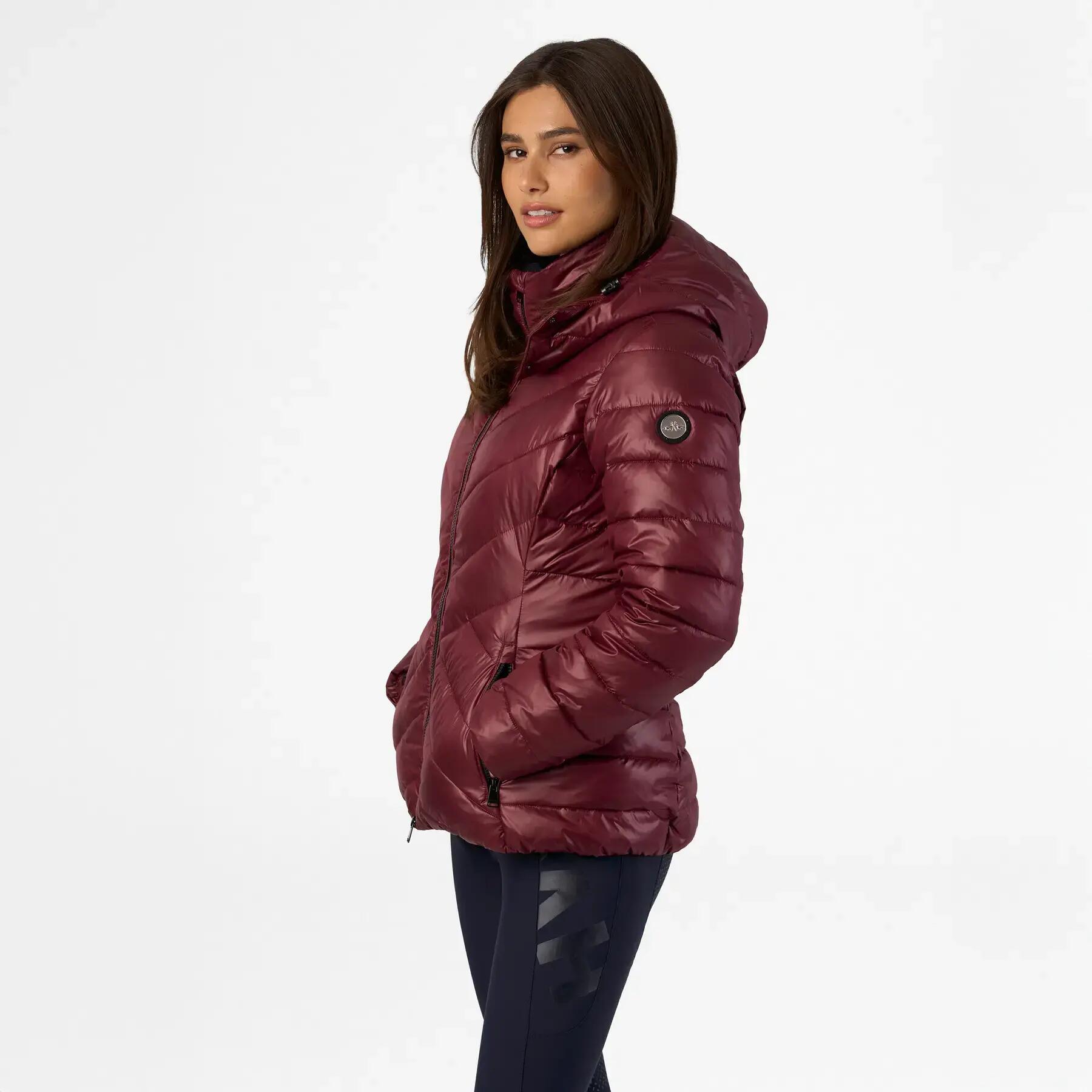 Veste équitation matelassé femme HV Polo Robina 4/5