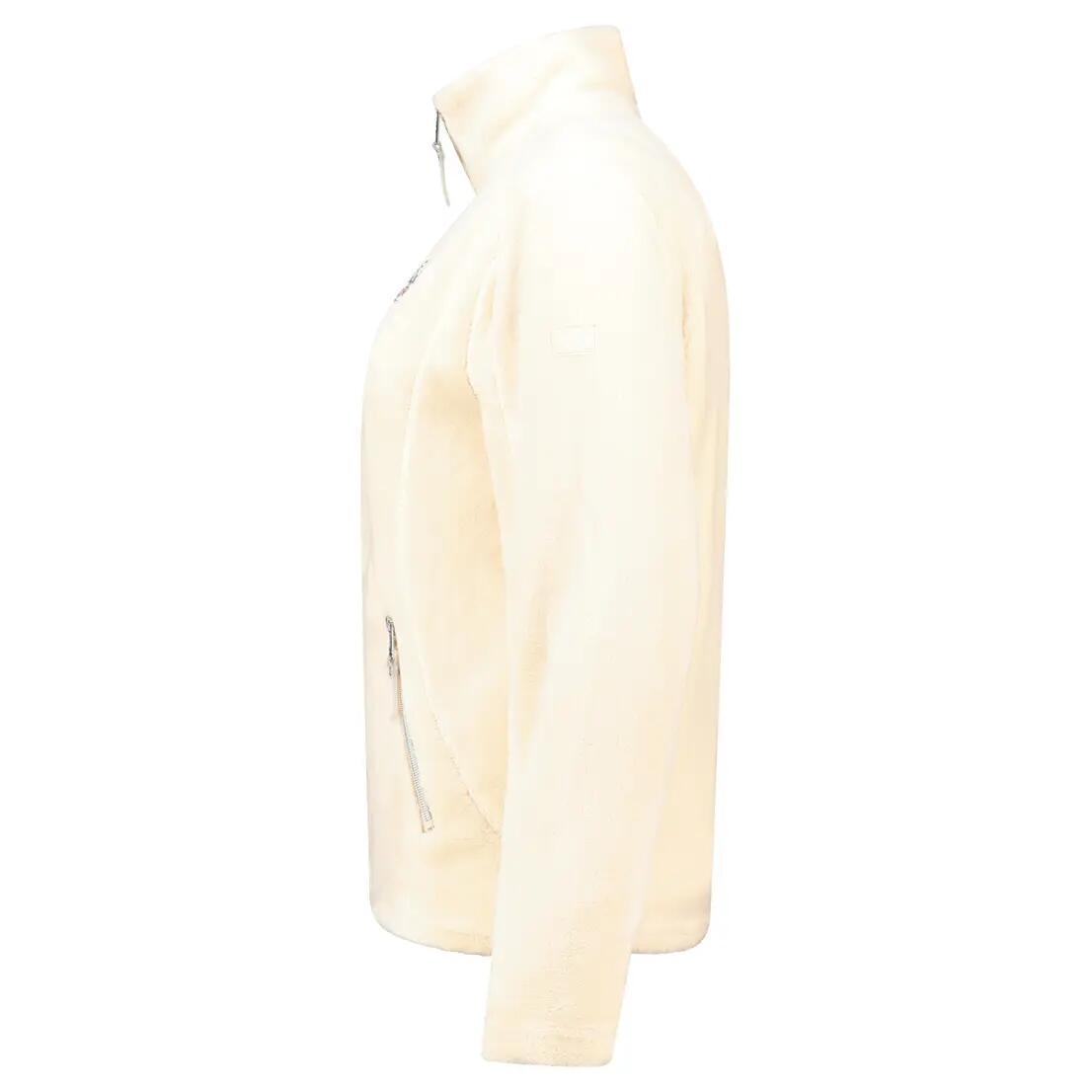 Giacca pile – Escursionismo – Donna – Geographical Norway – Slim, Bianco 2/6