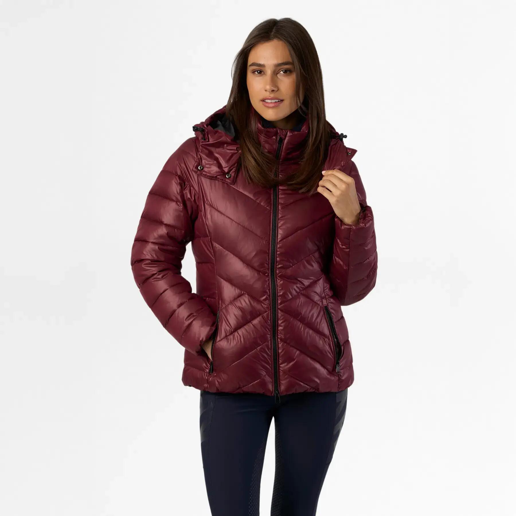 Veste équitation matelassé femme HV Polo Robina 2/5