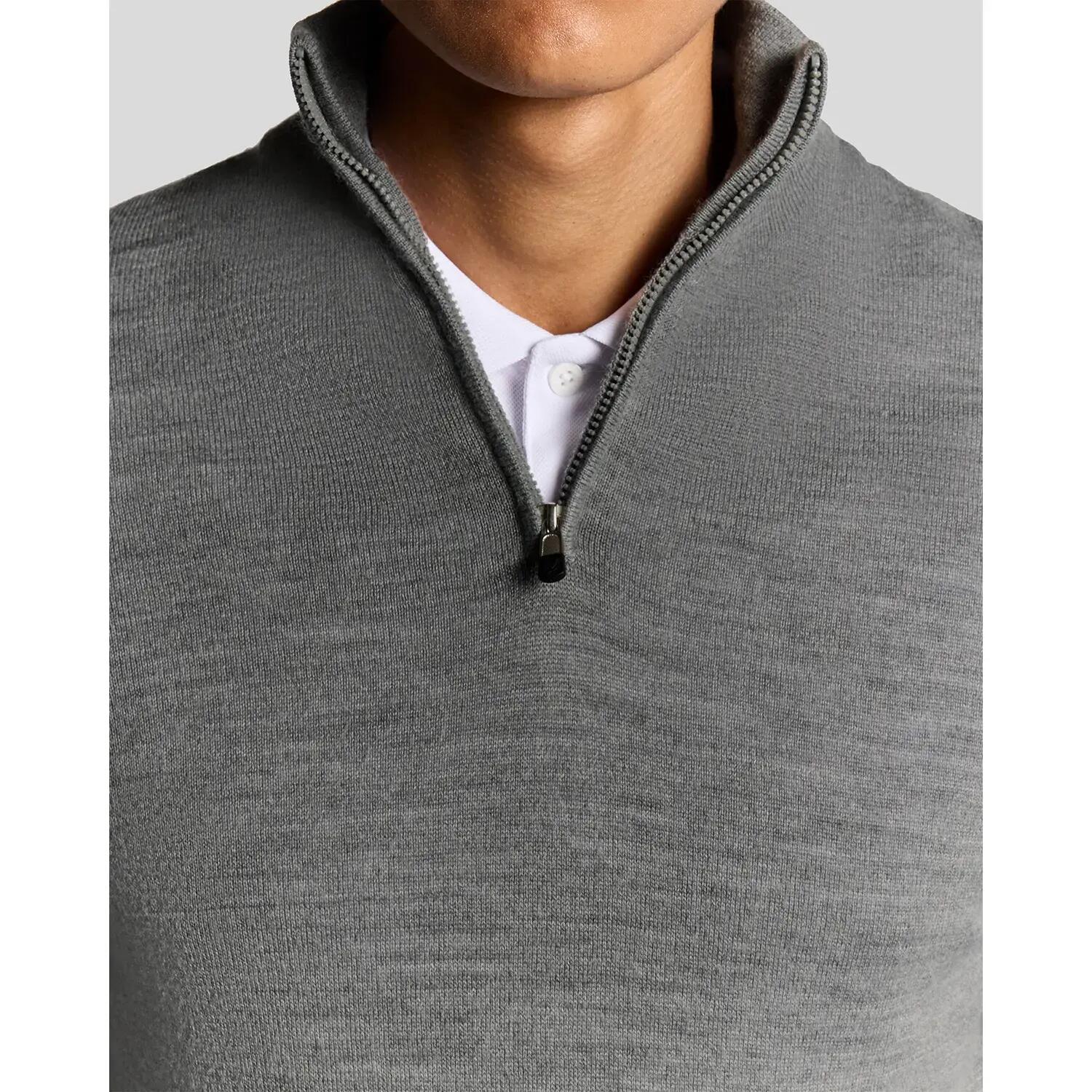 Pull 1/4 zip mérino Lyle & Scott 4/6