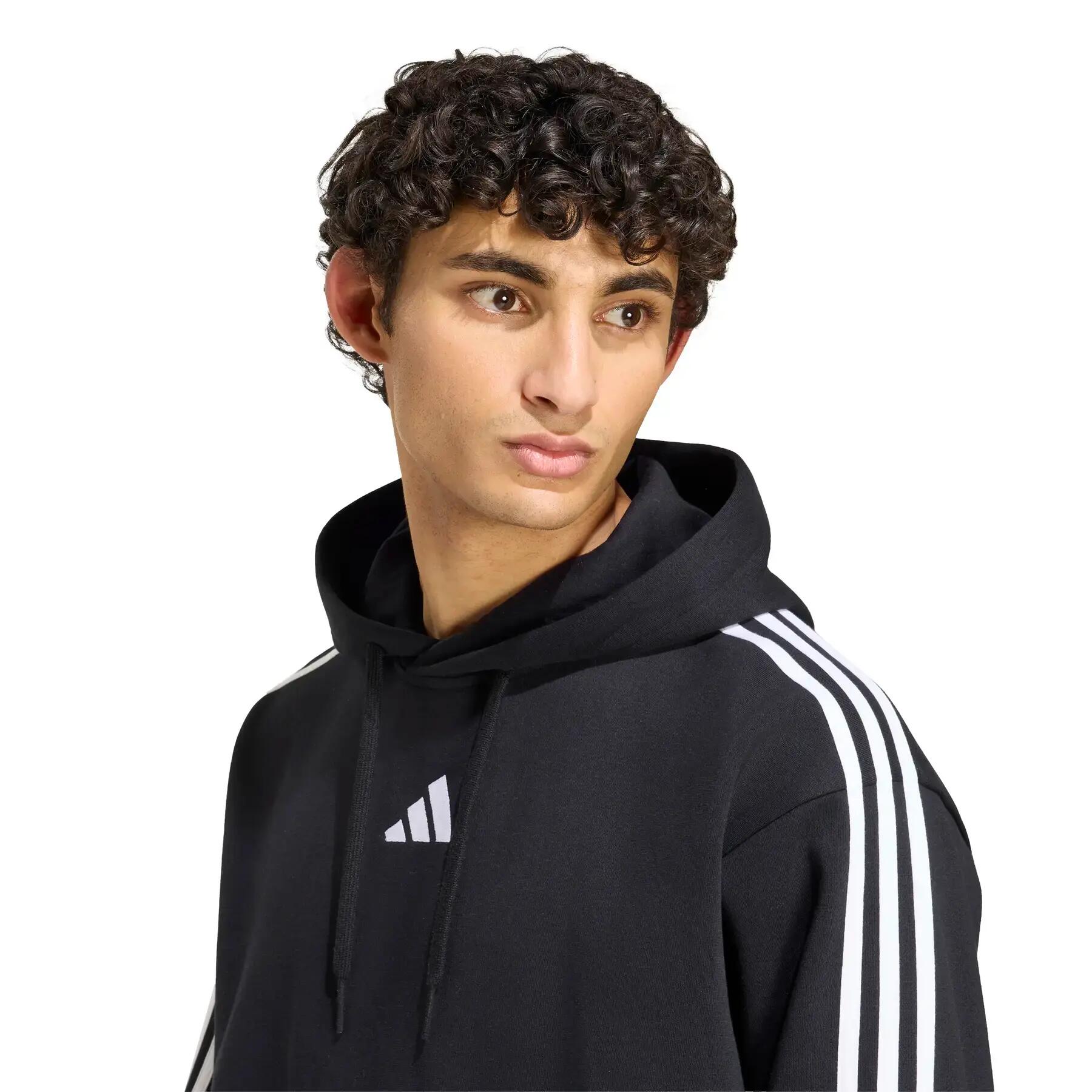 Polaire à capuche adidas Essentials 3-Stripes 5/6