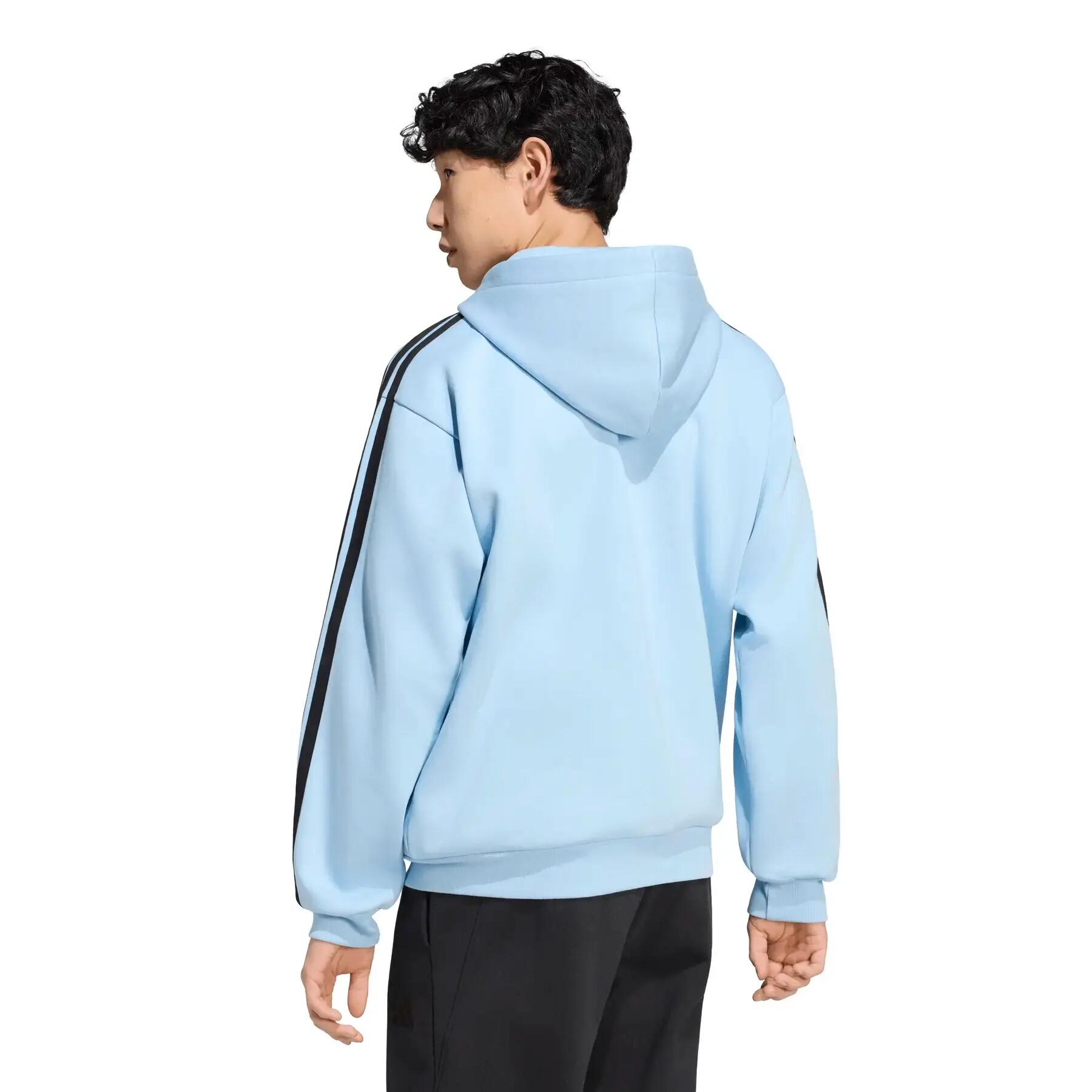 Kapuzensweatshirt mit Reißverschluss adidas Essentials 3-Stripes 3/6
