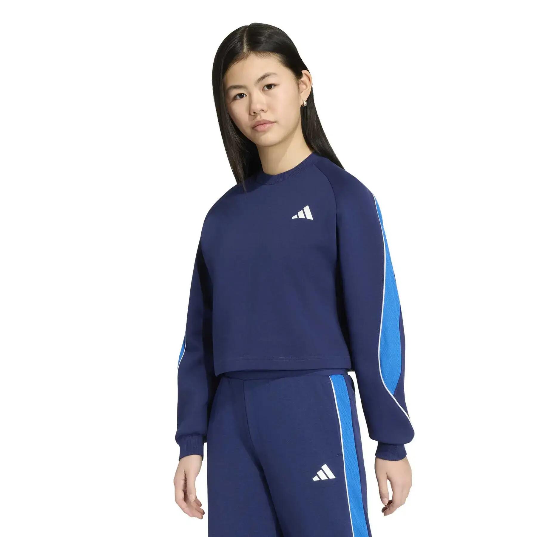 Sweatshirt fille adidas Stadium 2/6