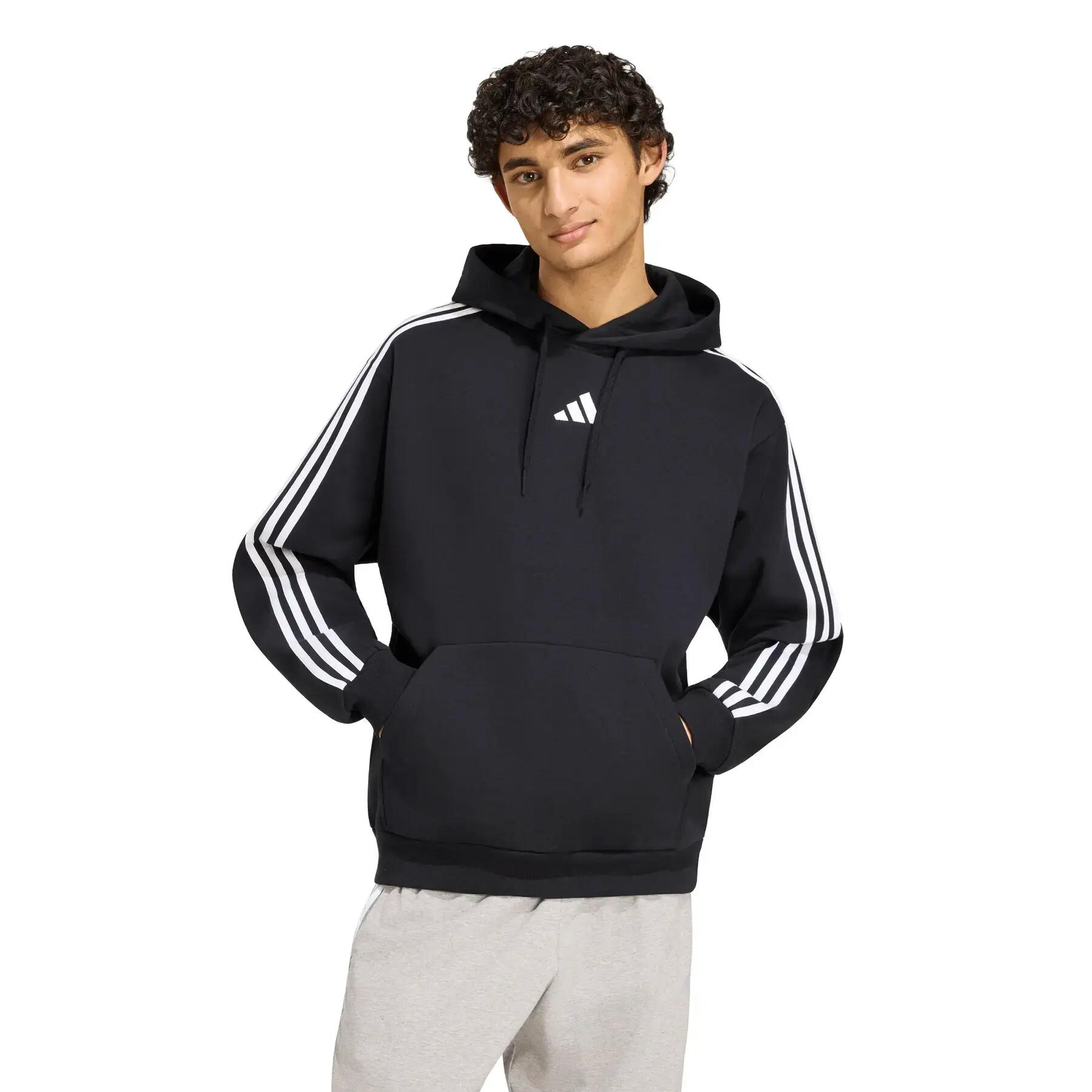 Polaire à capuche adidas Essentials 3-Stripes 2/6