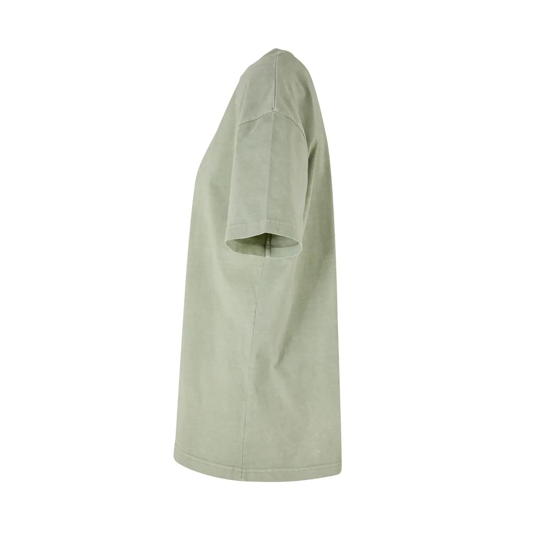 Ausgewaschene Oversize-Damen-T-Shirt Build Your Brand 4/4