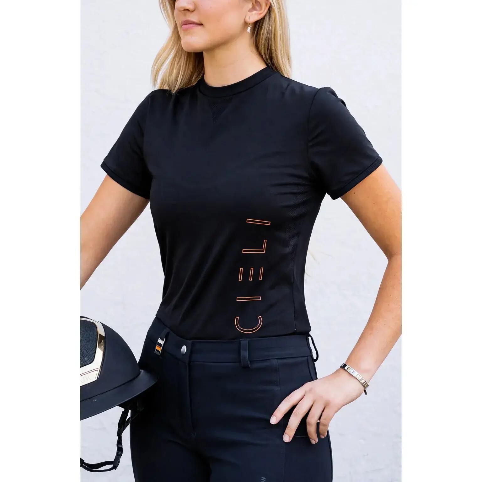 Women's T-shirt Cieli Equestrian Active 2/3